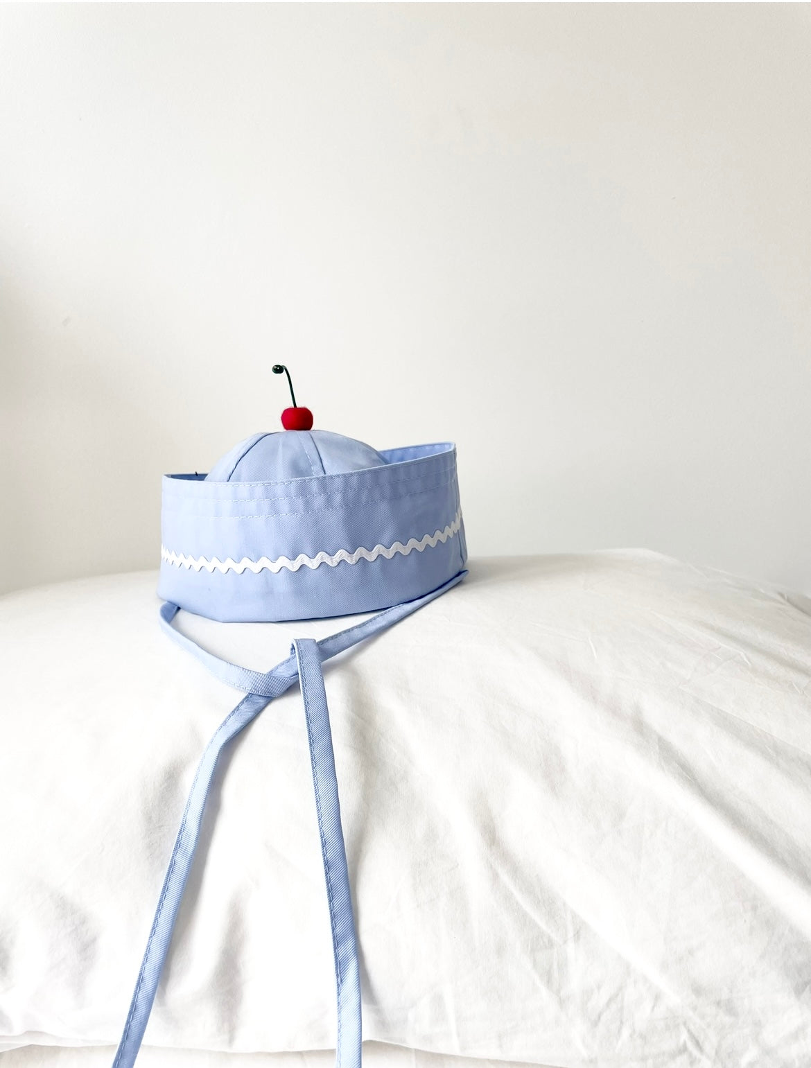 Cherry sky sailor hat