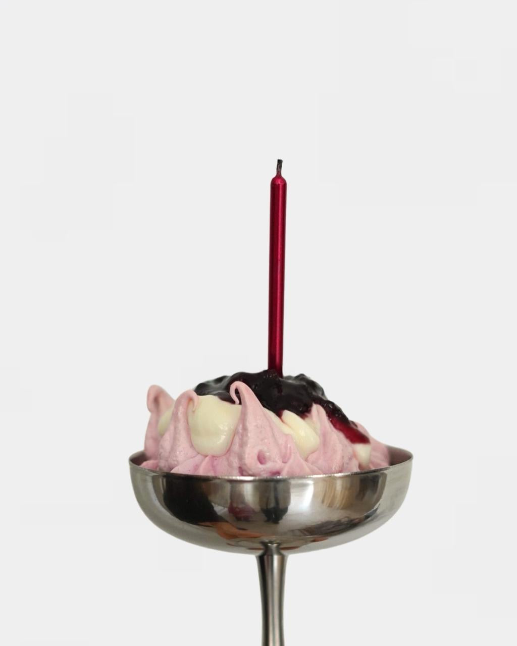 Chapeau d’anniversaire Wabi X Pompon Cucu cerise