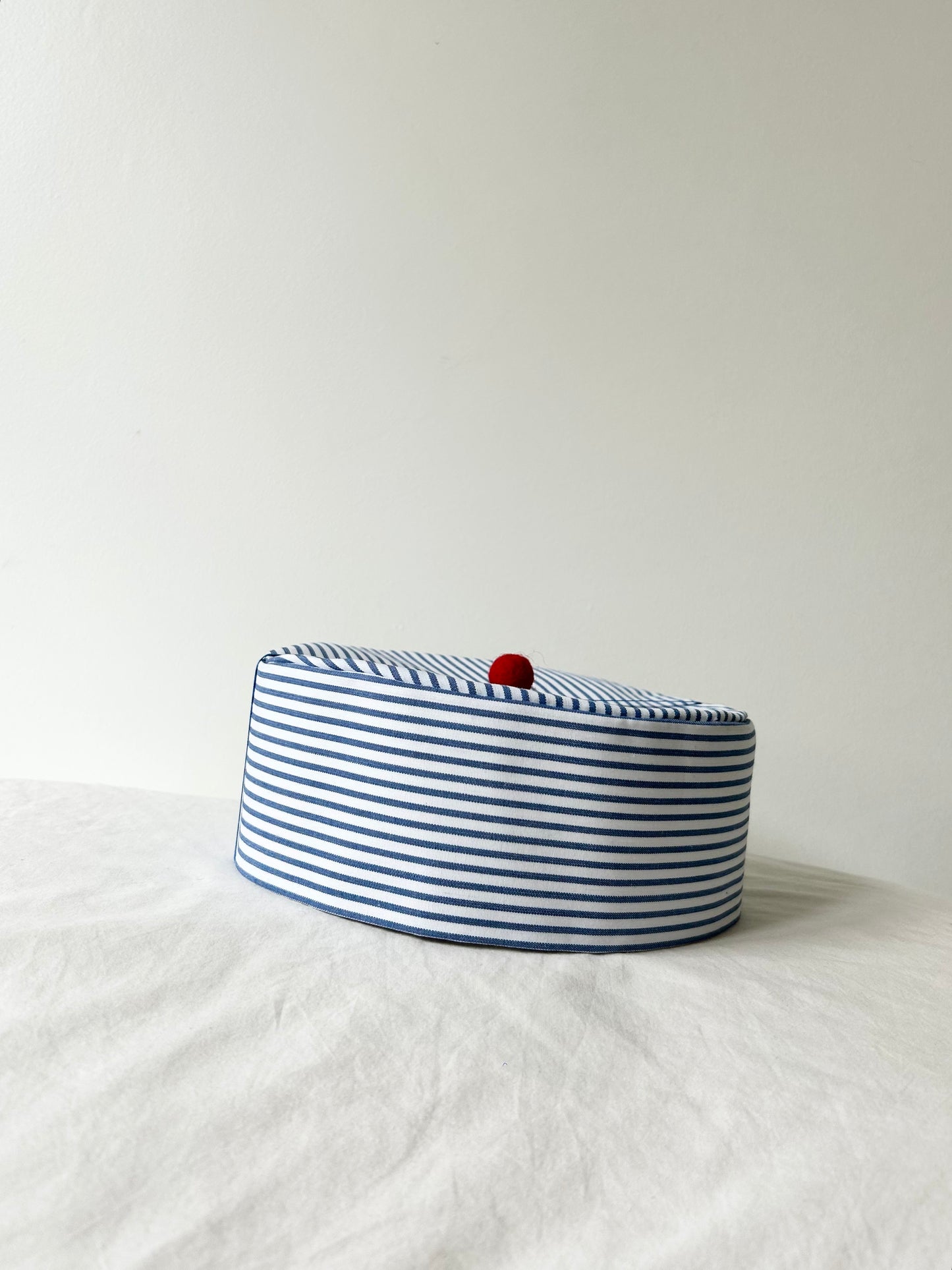 Chapeau Groom Palace Rayé bleu