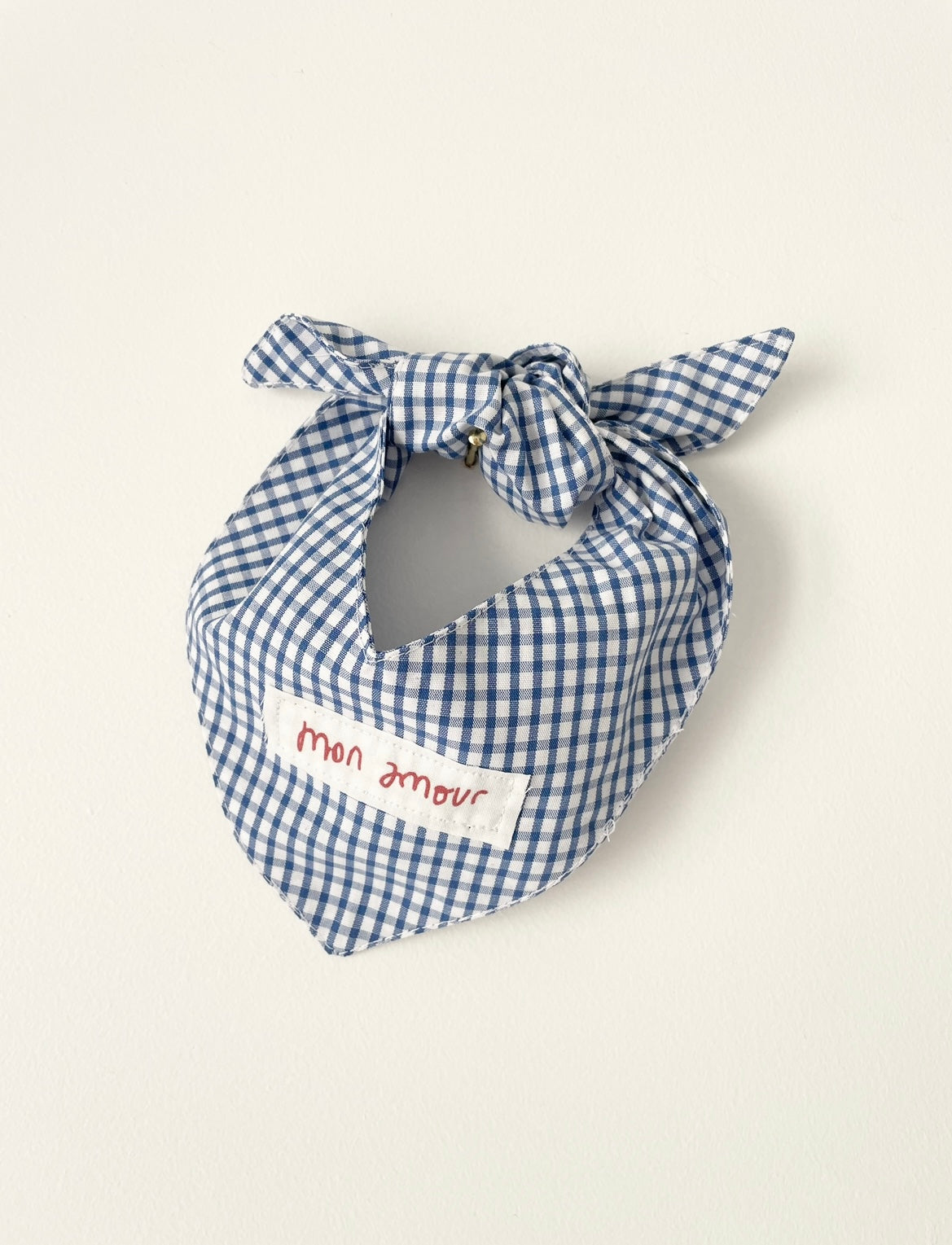 Bandana small blue checks