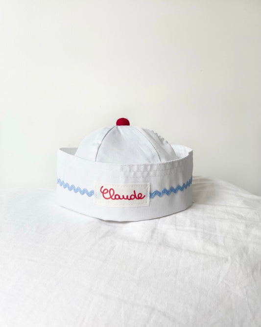 Chapeau marin la vague personnalisable