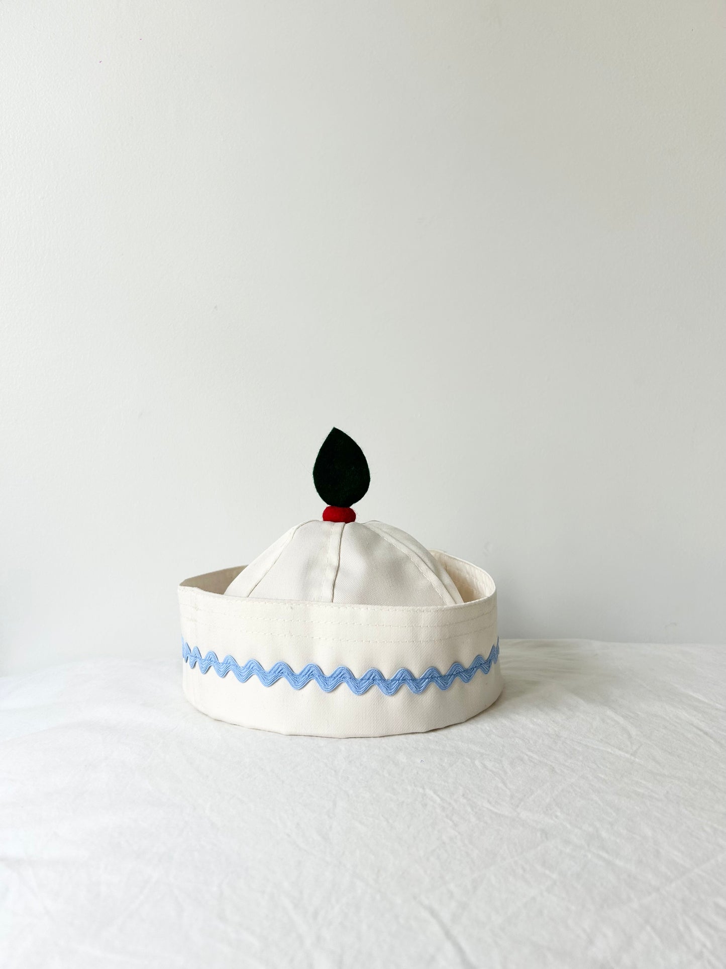 Chapeau marin pommier bleu