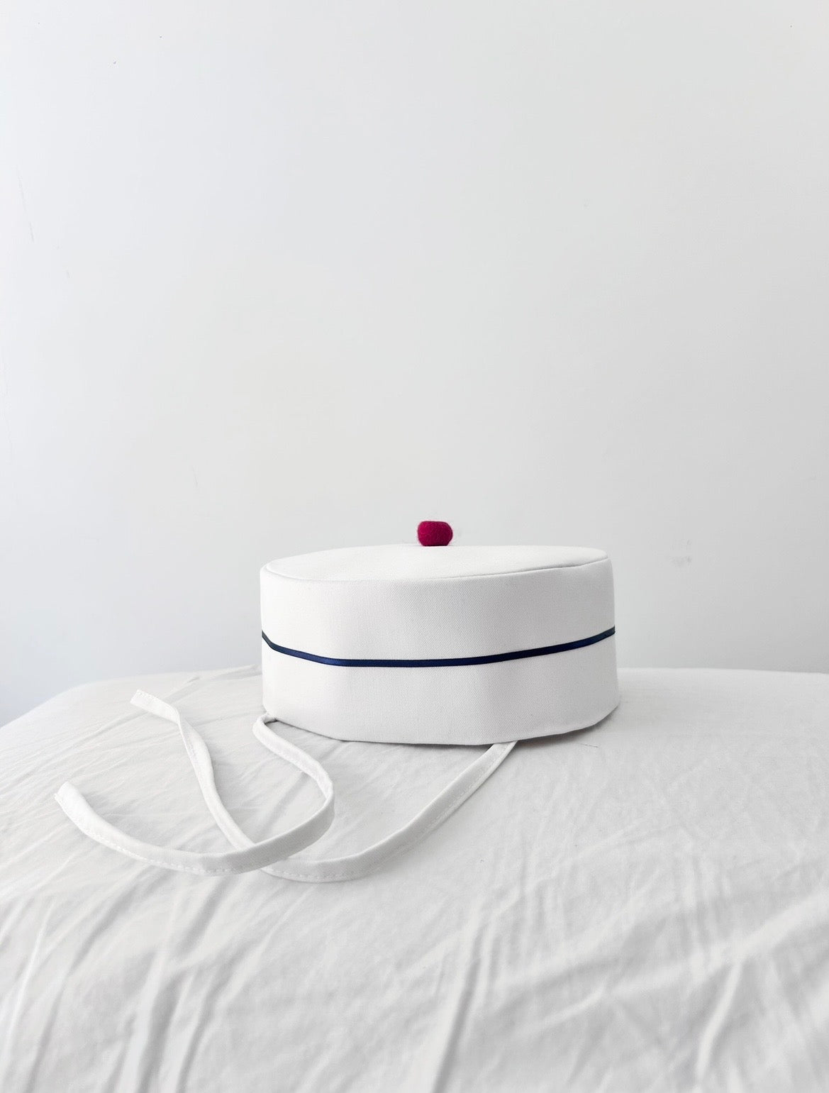 Chapeau groom En Mer blanc