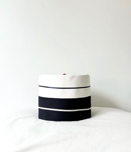 Chapeau groom En Mer blanc