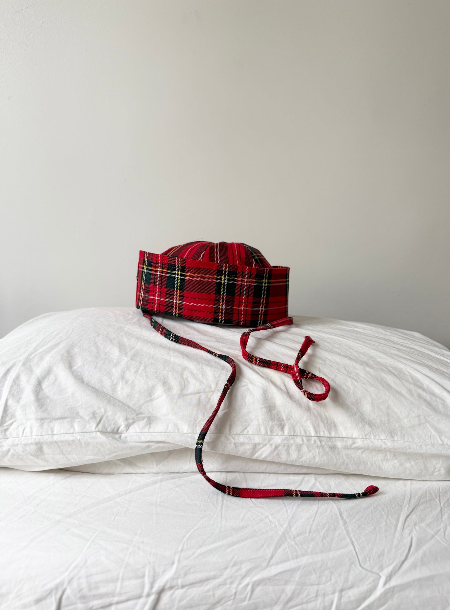 Chapeau Marin Tartan rouge