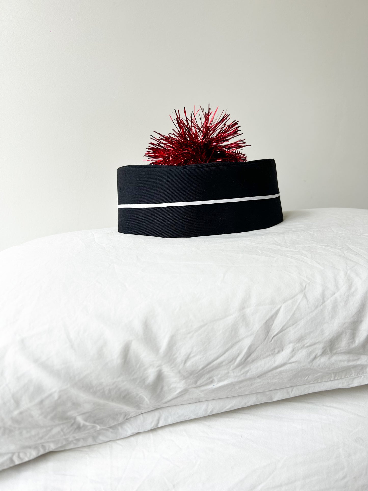 Chapeau groom pétillant navy